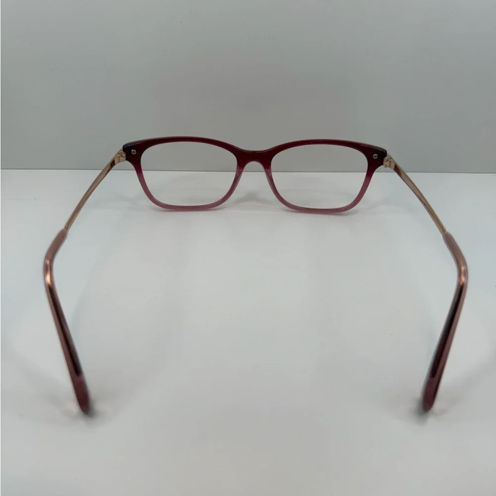 COACH GLASSES HC6142/5551 (BURGUNDY GLITTER GRADIENT) 51•17•140 COACH EYEGLASSES